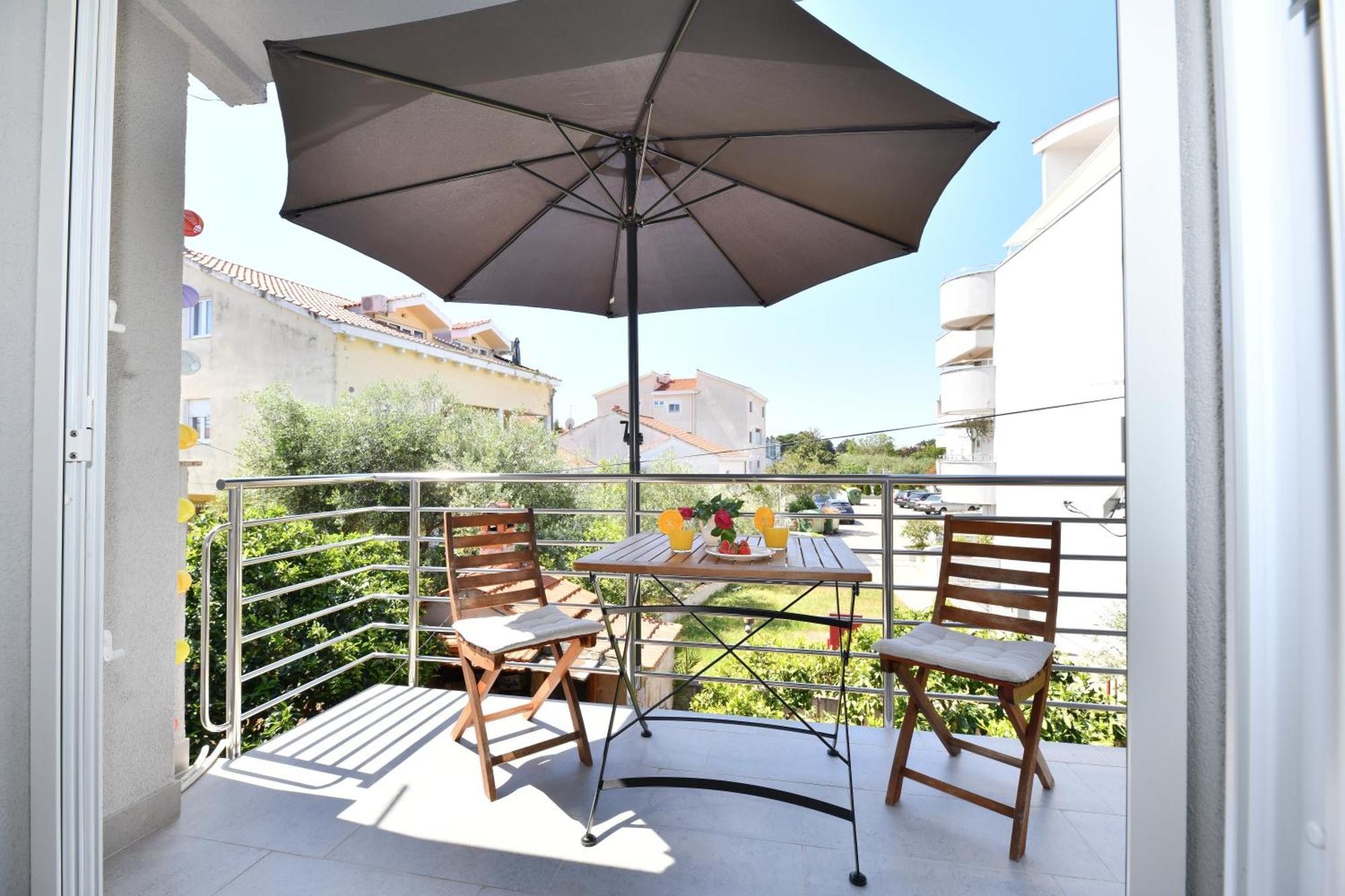 Apartman Punta Sole Zadar Exterior foto